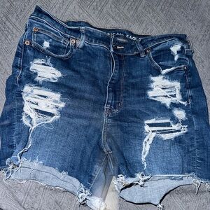 American Eagle Blue Denim Shorts